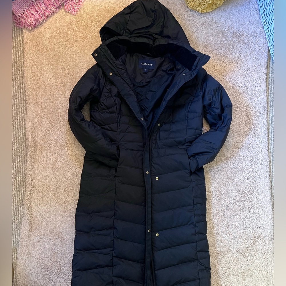 Land’s End winter coat with hood